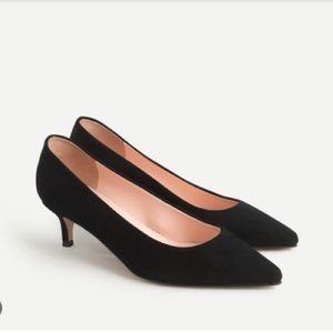 J.Crew Sophia suede pumps